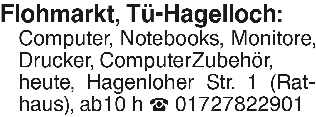 Vorschaubild der Anzeige, (Id: 1991859)