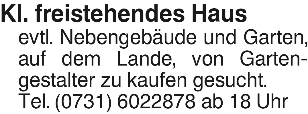 Vorschaubild der Anzeige, (Id: 2001056)