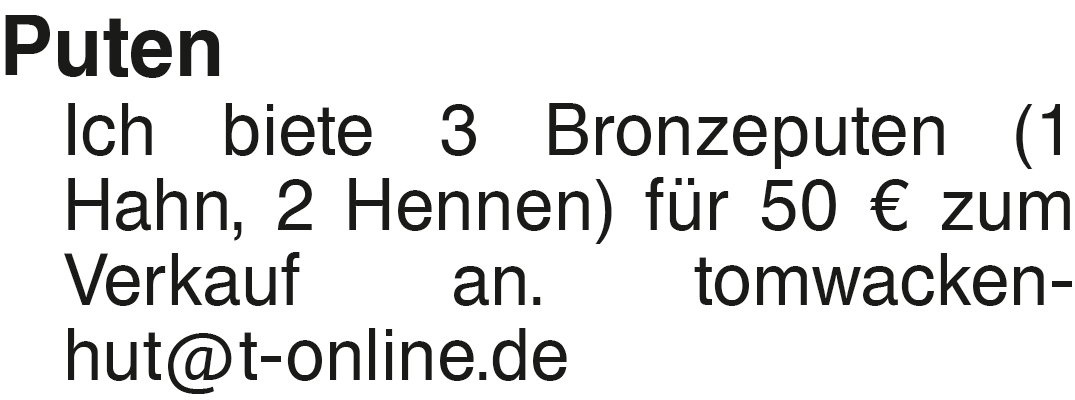 Vorschaubild der Anzeige, (Id: 1998764)