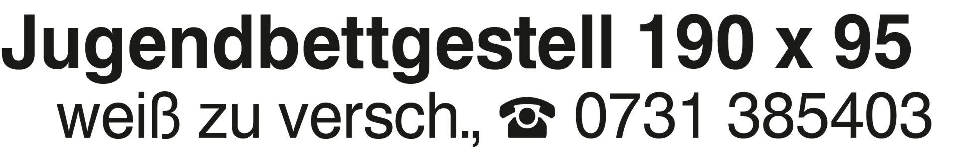 Vorschaubild der Anzeige, (Id: 2001854)