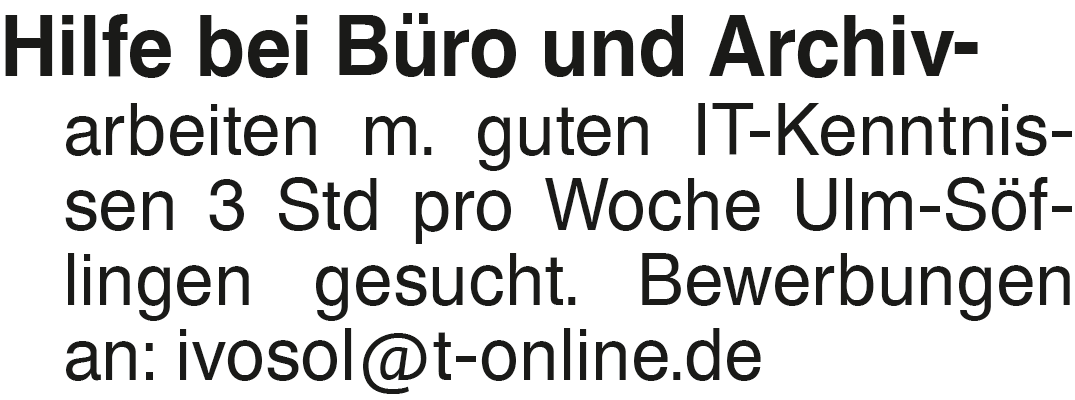 Vorschaubild der Anzeige, (Id: 2018688)