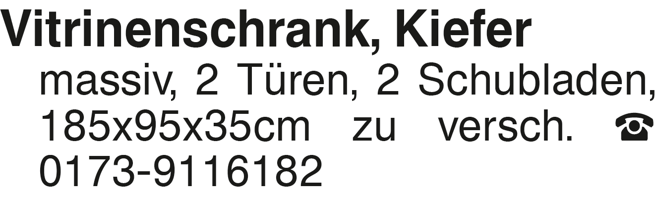 Vorschaubild der Anzeige, (Id: 2019551)