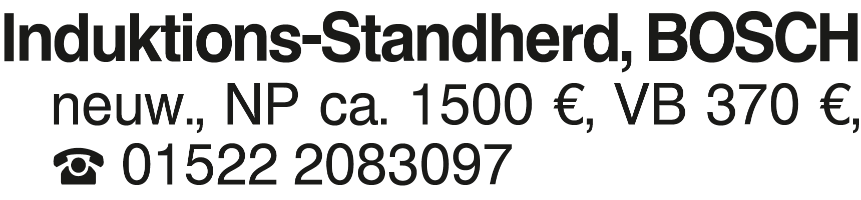 Vorschaubild der Anzeige, (Id: 2018691)