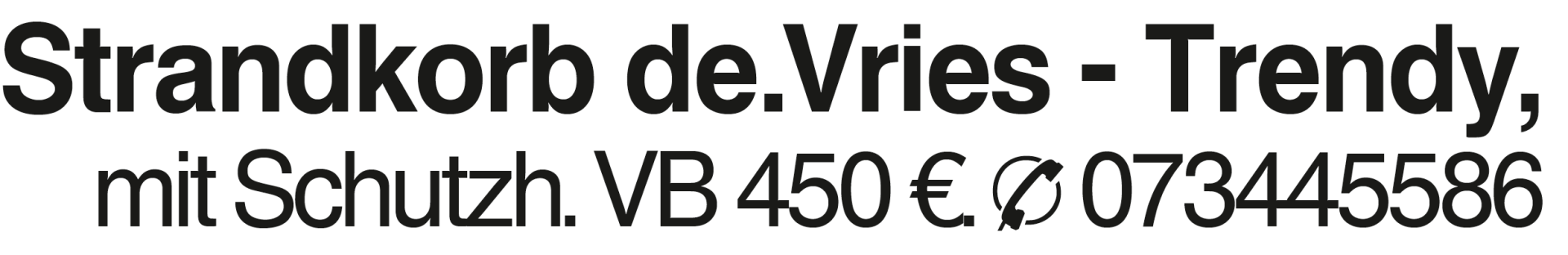 Vorschaubild der Anzeige, (Id: 2020872)