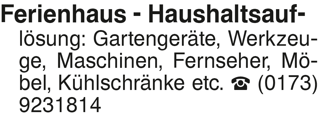 Vorschaubild der Anzeige, (Id: 2023616)