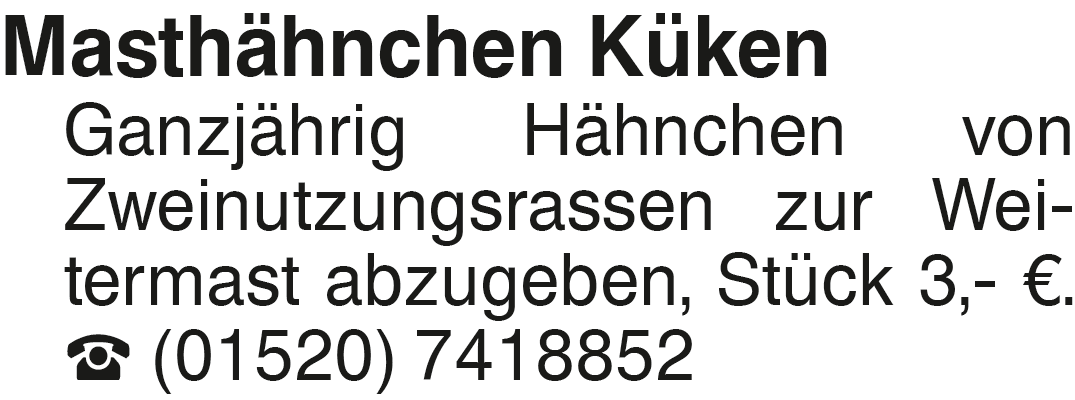 Vorschaubild der Anzeige, (Id: 2023636)