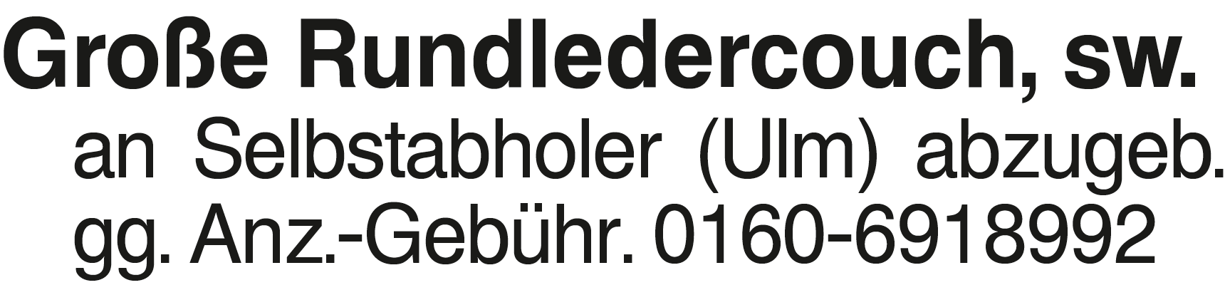 Vorschaubild der Anzeige, (Id: 2026745)
