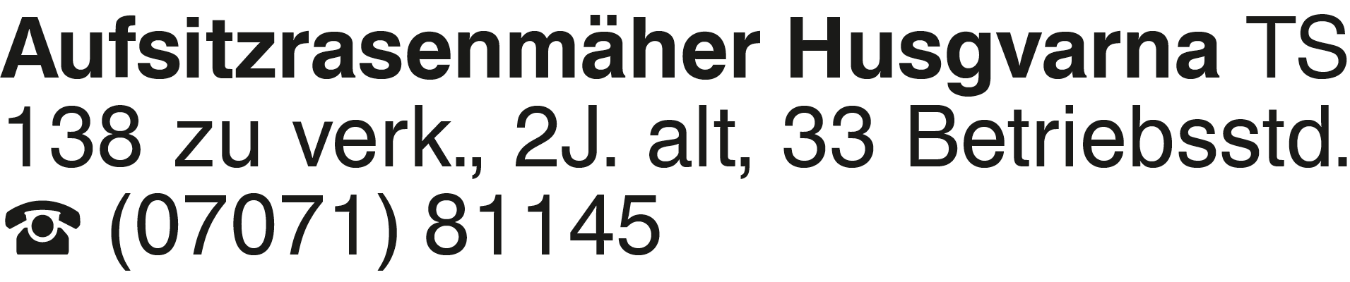 Vorschaubild der Anzeige, (Id: 2027465)