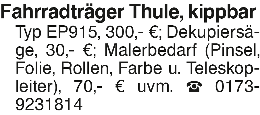 Vorschaubild der Anzeige, (Id: 2029013)