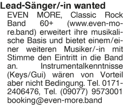 Vorschaubild der Anzeige, (Id: 2030551)