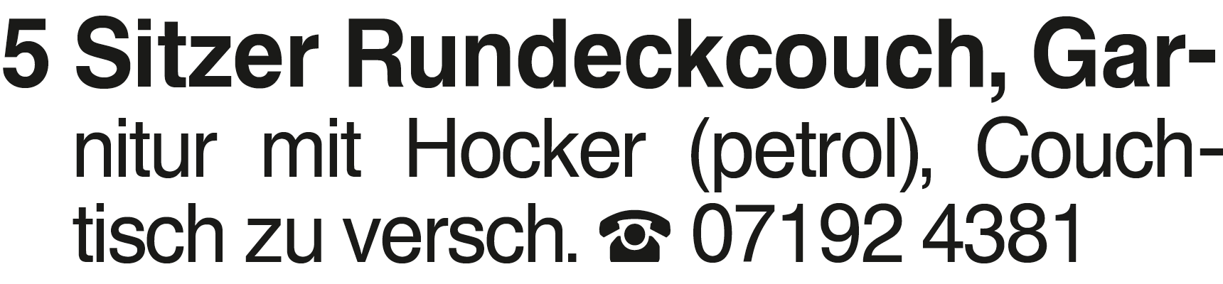 Vorschaubild der Anzeige, (Id: 2030854)