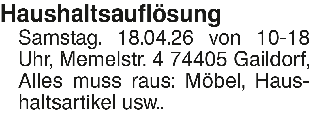 Vorschaubild der Anzeige, (Id: 2030871)