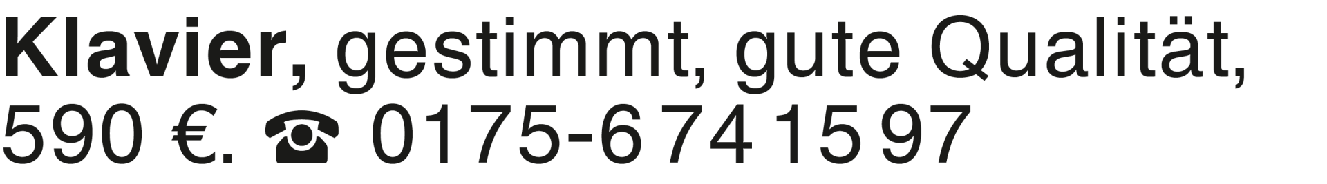 Vorschaubild der Anzeige, (Id: 2032796)