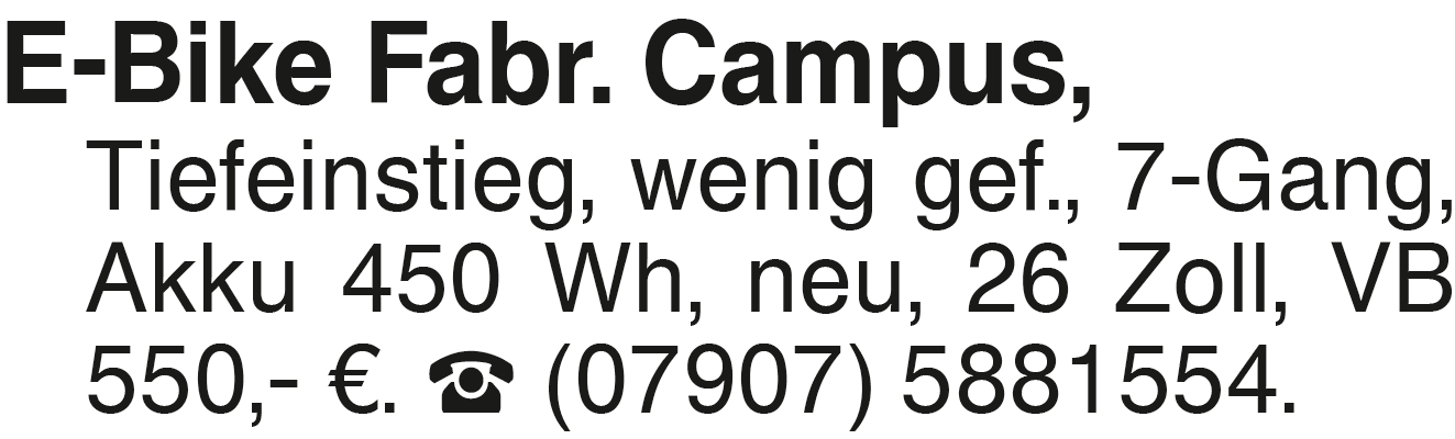 Vorschaubild der Anzeige, (Id: 2030887)