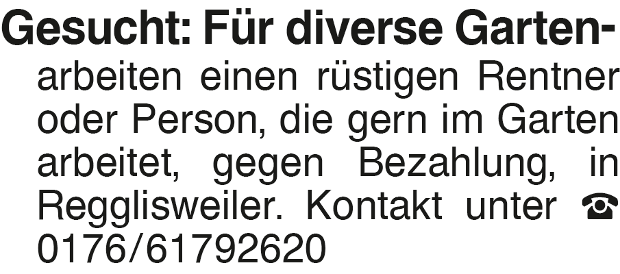 Vorschaubild der Anzeige, (Id: 2031067)