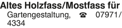 Vorschaubild der Anzeige, (Id: 2038899)