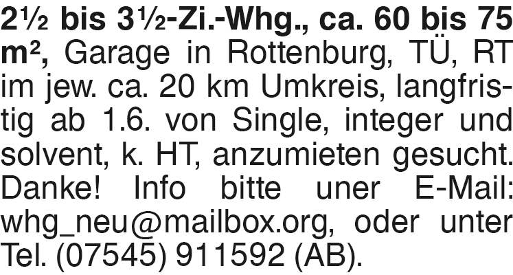 Vorschaubild der Anzeige, (Id: 2041969)