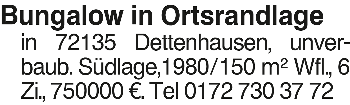 Vorschaubild der Anzeige, (Id: 2040265)