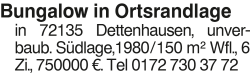 Vorschaubild der Anzeige, (Id: 2040265)