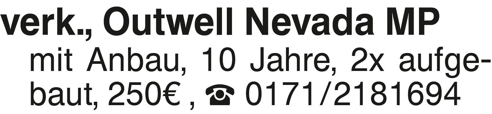 Vorschaubild der Anzeige, (Id: 2042076)