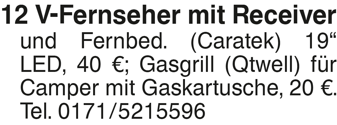 Vorschaubild der Anzeige, (Id: 2045583)