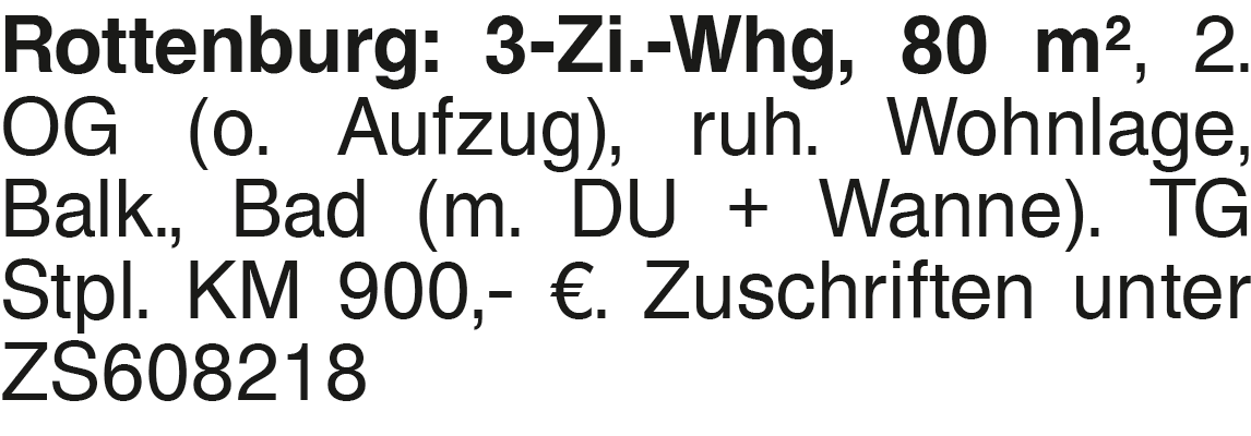 Vorschaubild der Anzeige, (Id: 2045560)