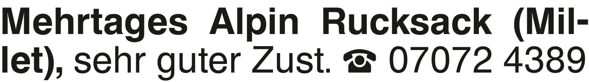 Vorschaubild der Anzeige, (Id: 2045561)