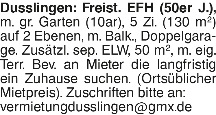 Vorschaubild der Anzeige, (Id: 2048753)