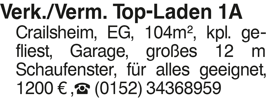 Vorschaubild der Anzeige, (Id: 2055324)