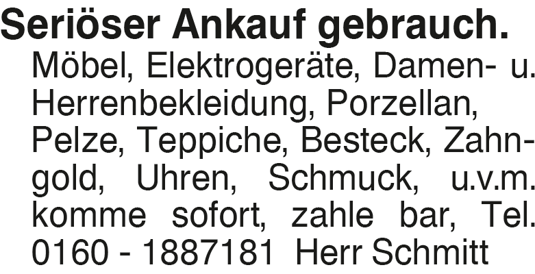 Vorschaubild der Anzeige, (Id: 2058527)