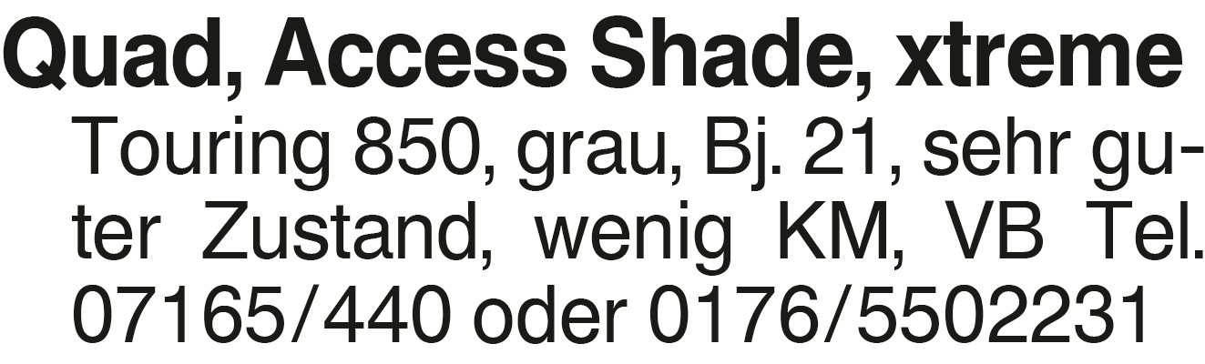 Vorschaubild der Anzeige, (Id: 2058523)