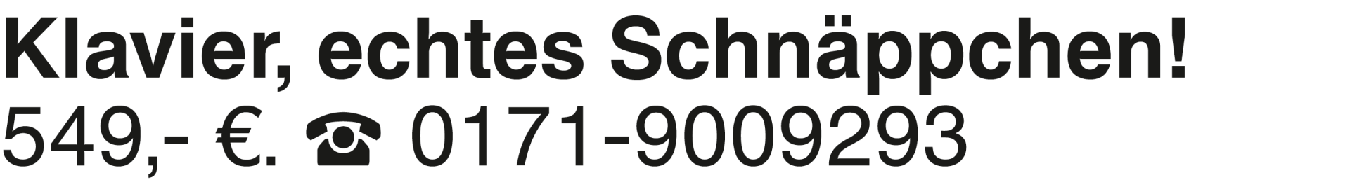 Vorschaubild der Anzeige, (Id: 2056885)