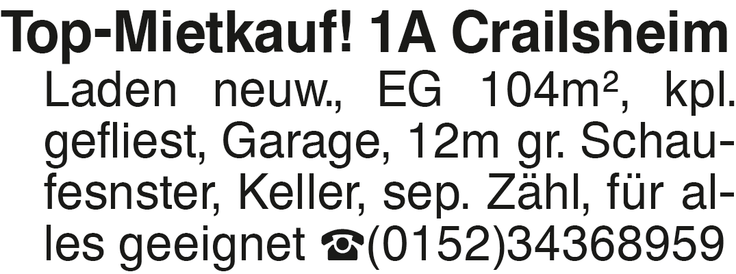 Vorschaubild der Anzeige, (Id: 2056941)