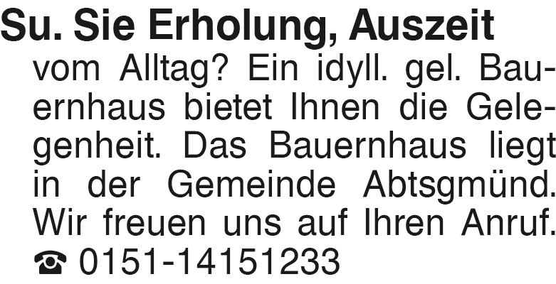 Vorschaubild der Anzeige, (Id: 2056942)