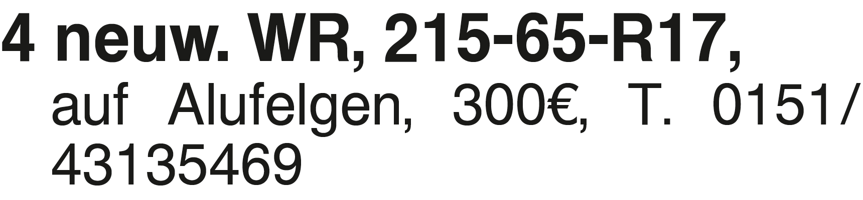 Vorschaubild der Anzeige, (Id: 2058525)
