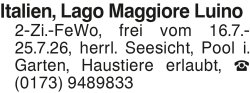 Vorschaubild der Anzeige, (Id: 2058727)
