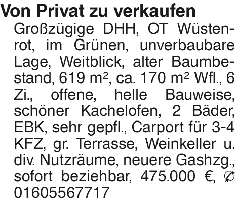 Vorschaubild der Anzeige, (Id: 2058737)