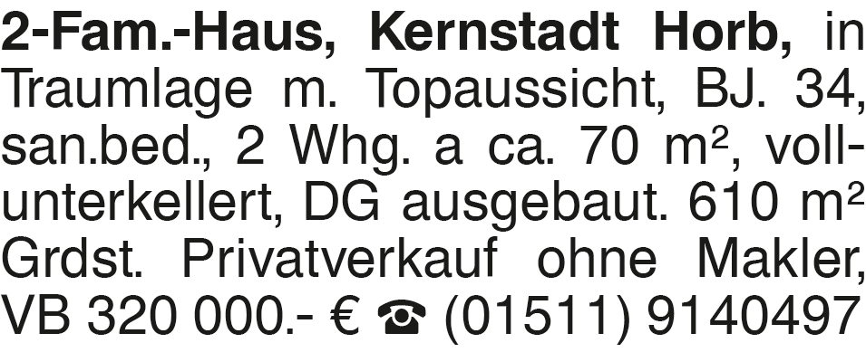 Vorschaubild der Anzeige, (Id: 2058682)