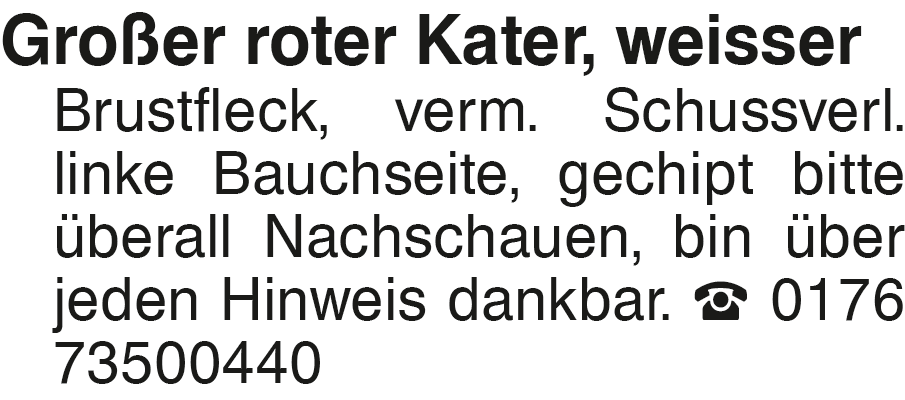 Vorschaubild der Anzeige, (Id: 2058742)