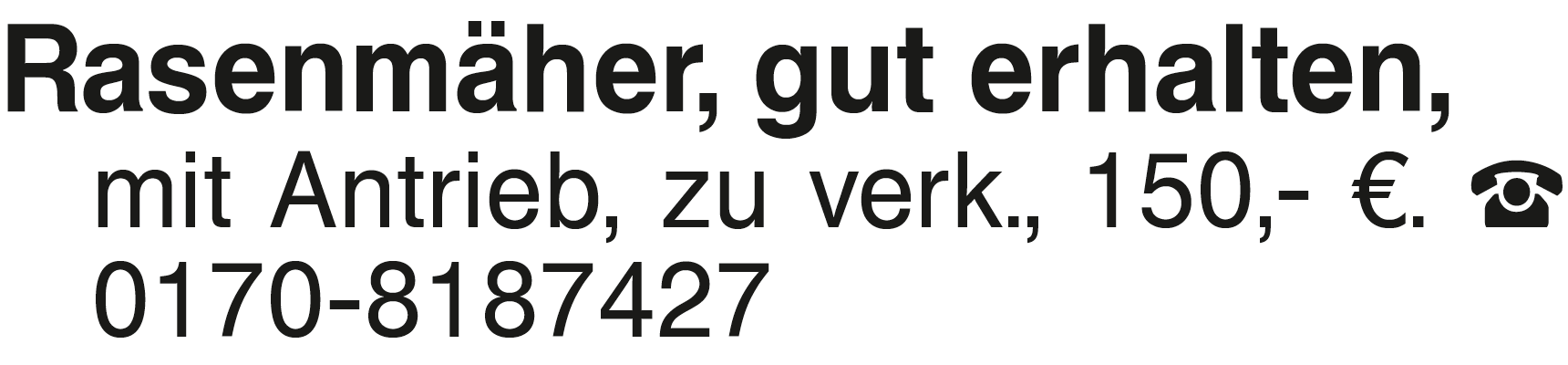 Vorschaubild der Anzeige, (Id: 2058773)