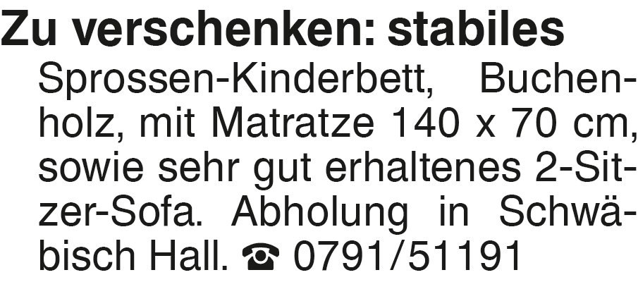 Vorschaubild der Anzeige, (Id: 2060389)