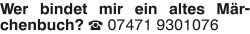 Vorschaubild der Anzeige, (Id: 2060322)
