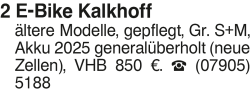 Vorschaubild der Anzeige, (Id: 2060391)