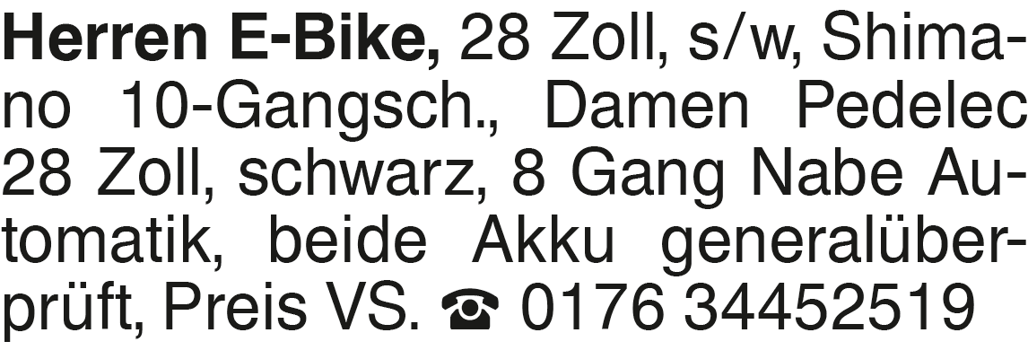 Vorschaubild der Anzeige, (Id: 2060332)