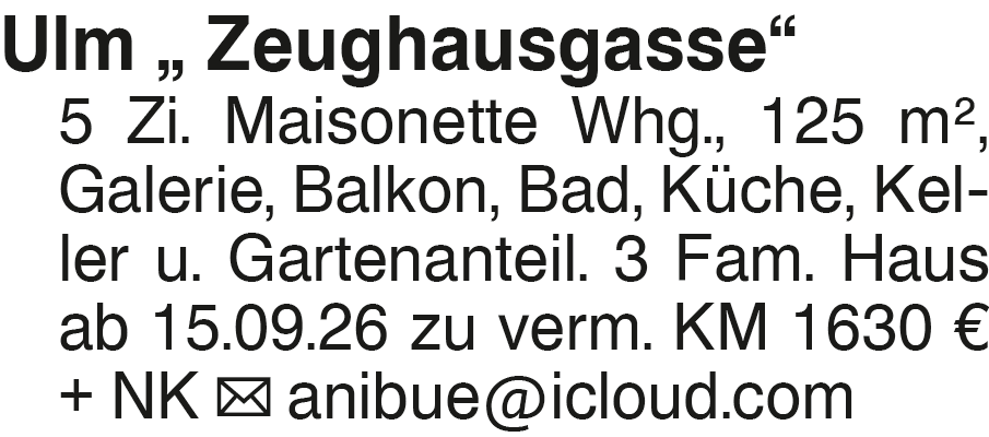 Vorschaubild der Anzeige, (Id: 2061089)