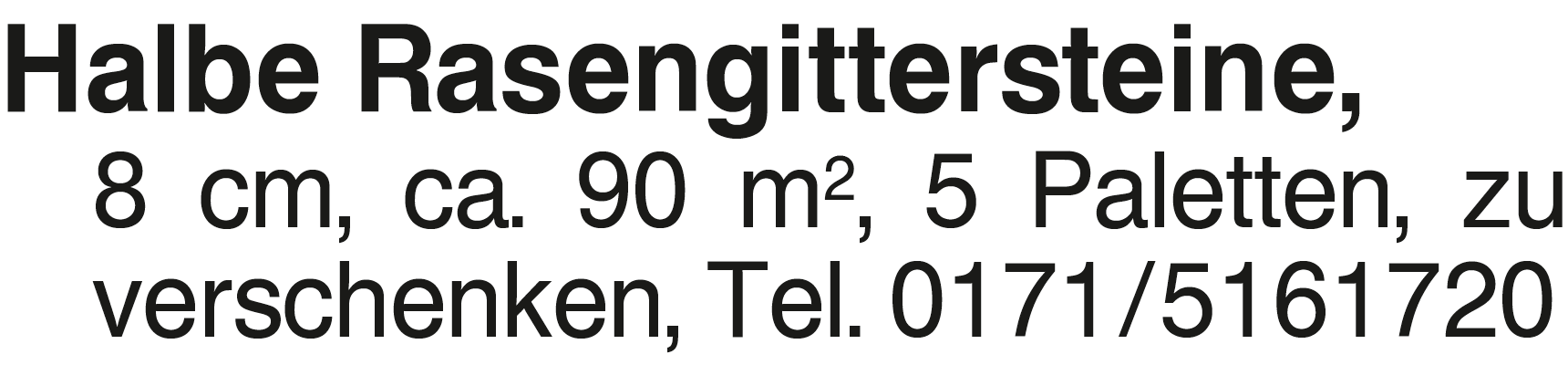 Vorschaubild der Anzeige, (Id: 2061596)