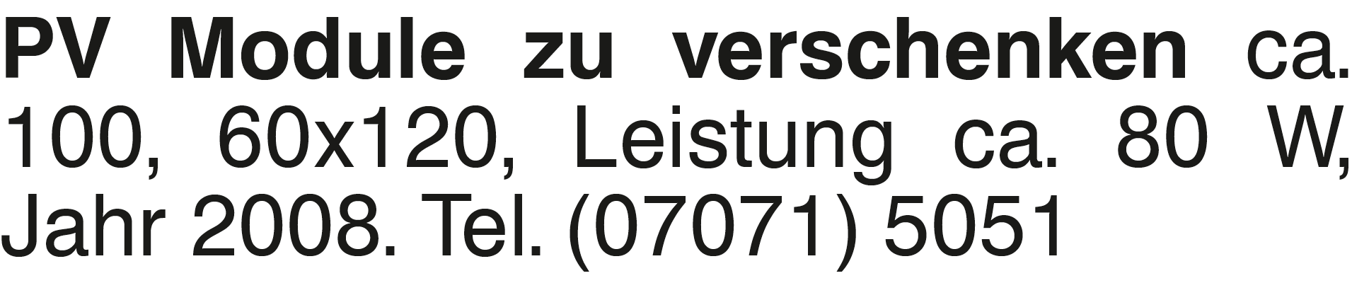 Vorschaubild der Anzeige, (Id: 2061755)
