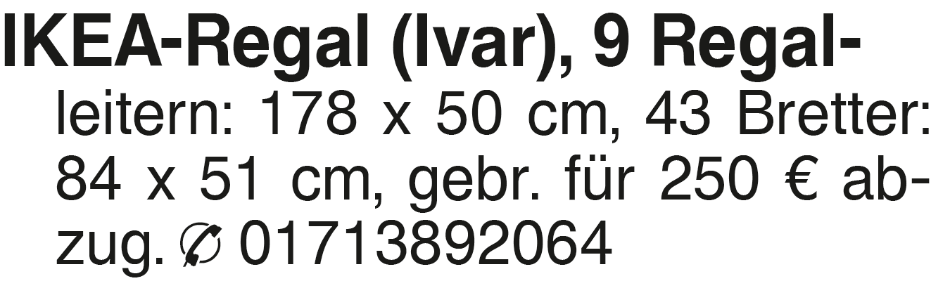 Vorschaubild der Anzeige, (Id: 2063180)