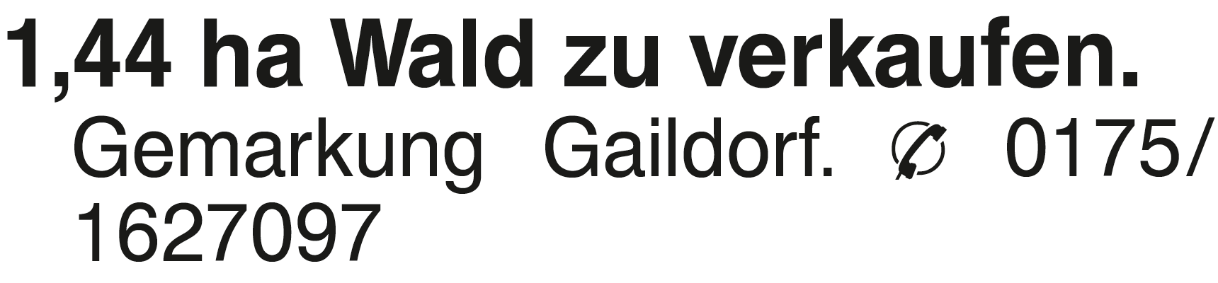 Vorschaubild der Anzeige, (Id: 2063454)