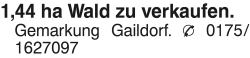 Vorschaubild der Anzeige, (Id: 2063454)